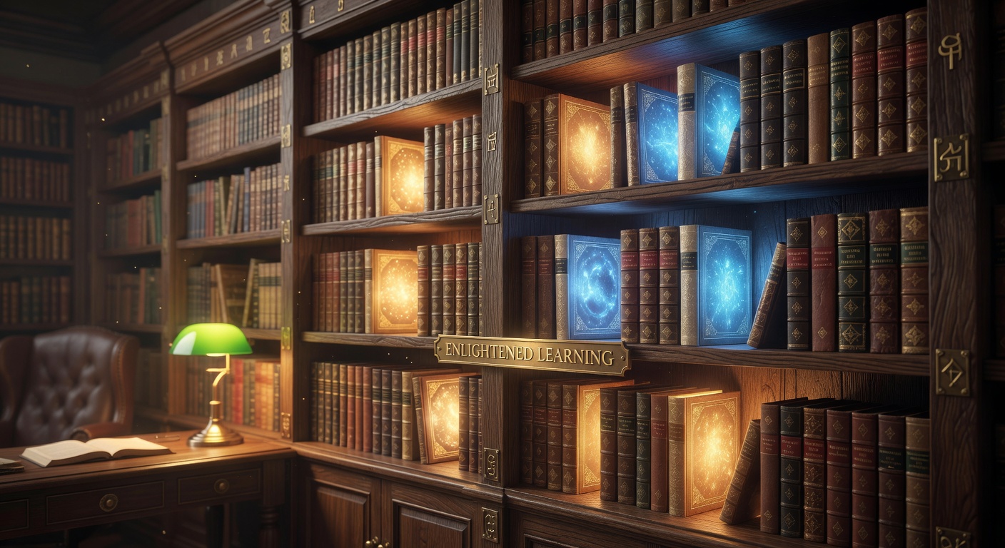 Biblioteca de idiomas - libros brillantes