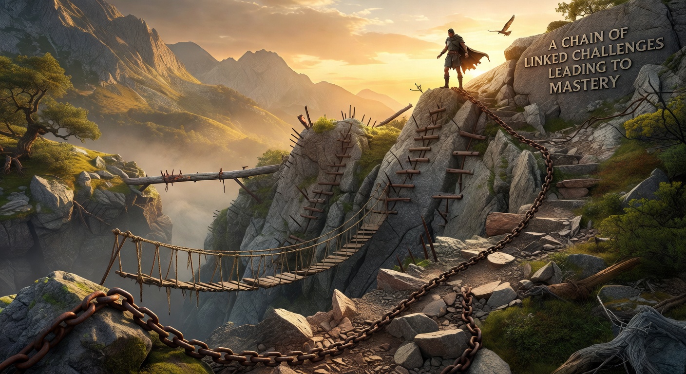 Desafíos encadenados de aprendizaje