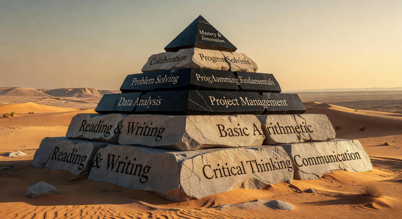 Pirámide de construcción de habilidades